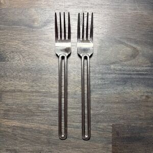 Oxford Hall THE GAP Stainless Set of 2 Japan Silverware Dinner Fork Flatware